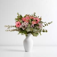 Bouquet rosado y lila